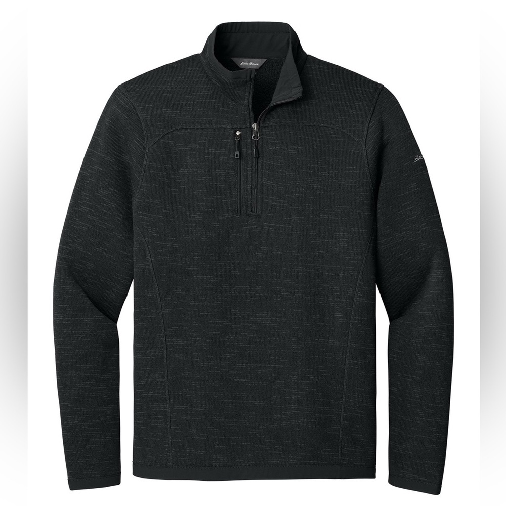 Eddie Bauer Men’s Large Pullover Jacket | Charcoal | Chest Zipper Pocket